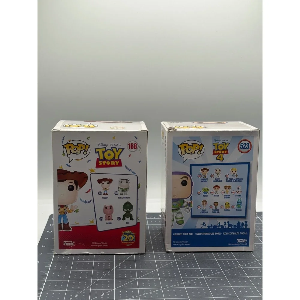 Funko Pop‎ Toy Story Woody 168 20th Anniversary & Buzz Lightyear 523 Toy Story 4